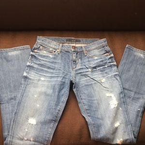 Joe jeans light blue ripped